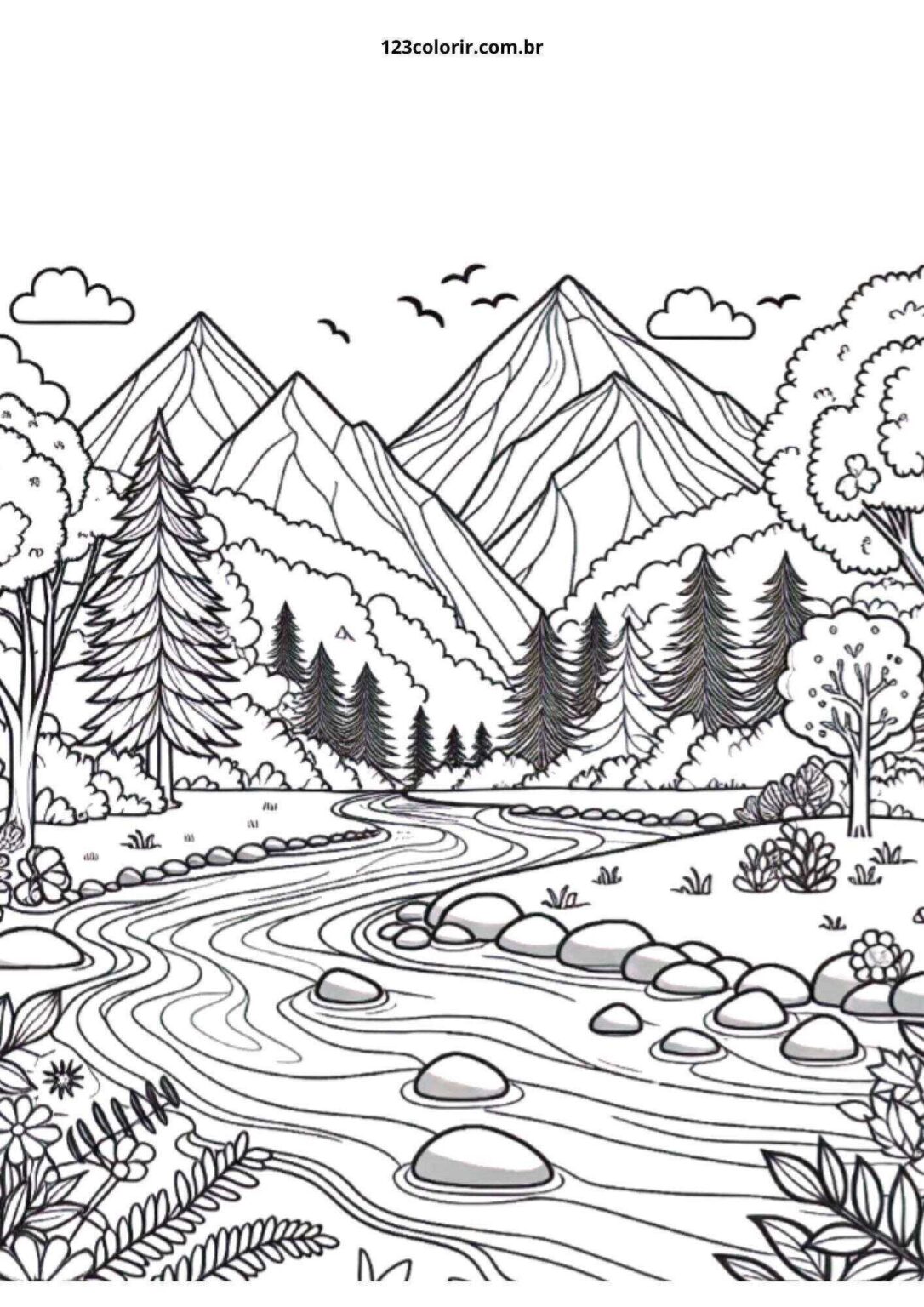 39 Desenhos do Meio Ambiente – 123 Colorir